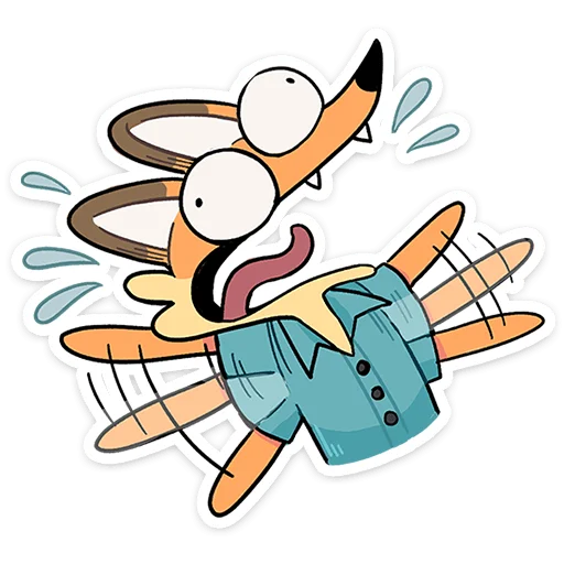 Стикер Лето с Роном и Рэем