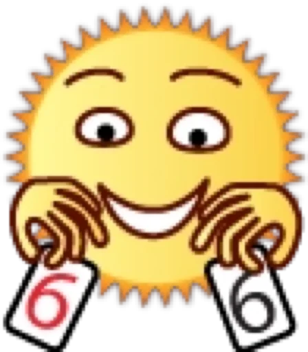 Стикер Солнце