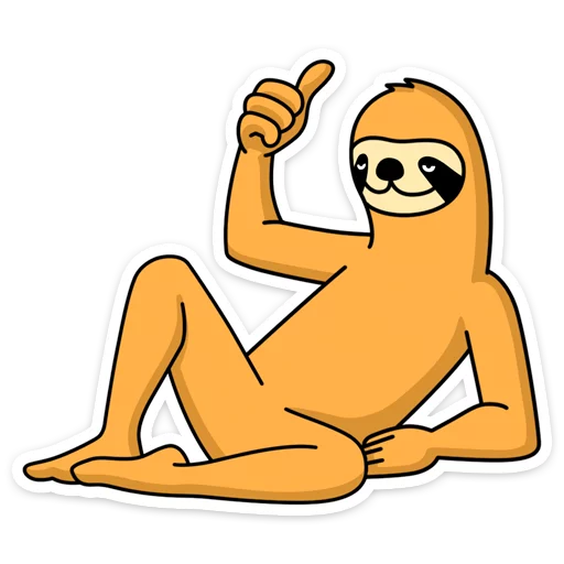 Стикер Свободный от заб