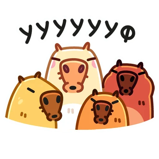 Стикер Нежная Пиби