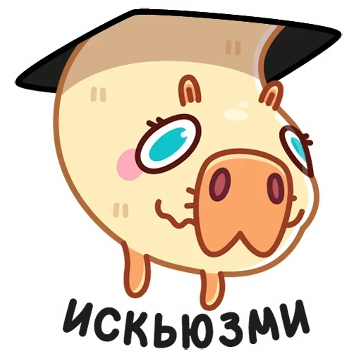 Стикер Нежная Пиби