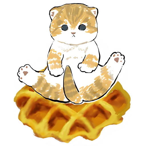 Стикер Сладкие котята