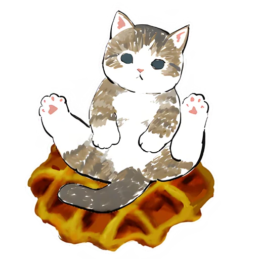 Стикер Сладкие котята