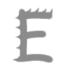 Эмодзи Серый шрифт