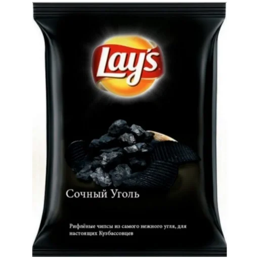 Стикер чипсы