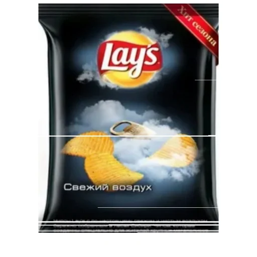 Стикер чипсы