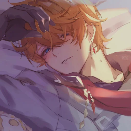 Стикер Tartaglia Genshin Impact