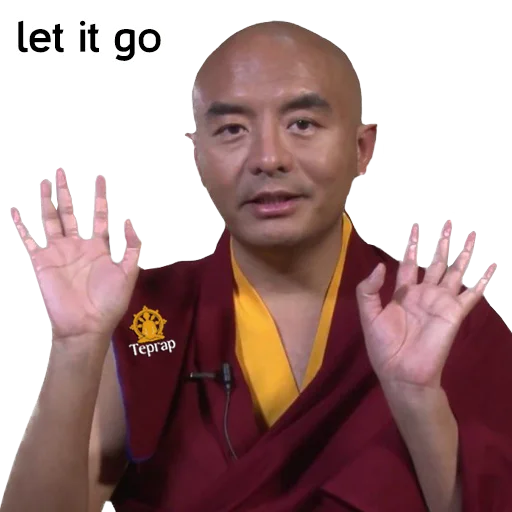 Стикер Yongey Mingyur Rinpoche