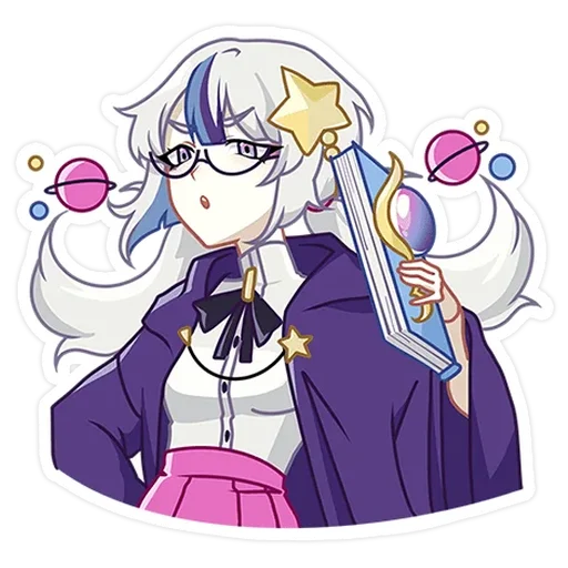 Стикер астерия без надписей