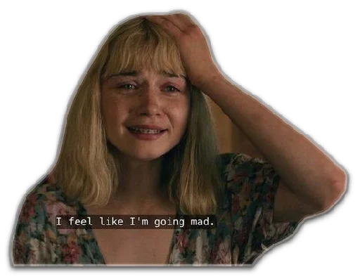 Стикер End of this f***ing world