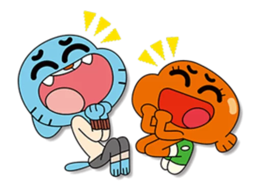Стикер The Amazing World of Gumball