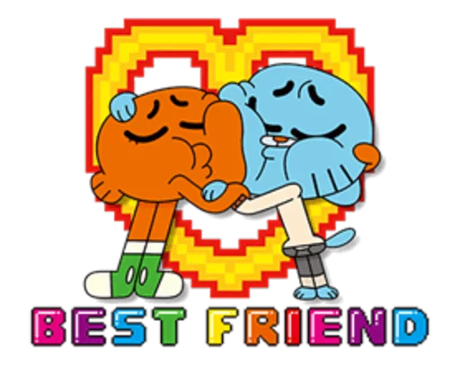 Стикер The Amazing World of Gumball
