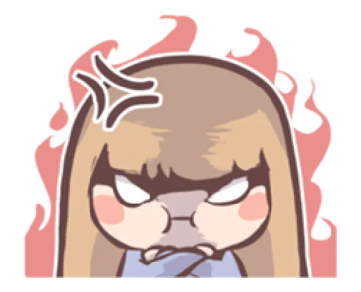 Стикер potato girl