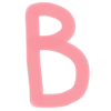 Эмодзи Pink font