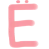 Эмодзи Pink font