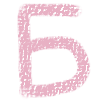 Эмодзи Pink font