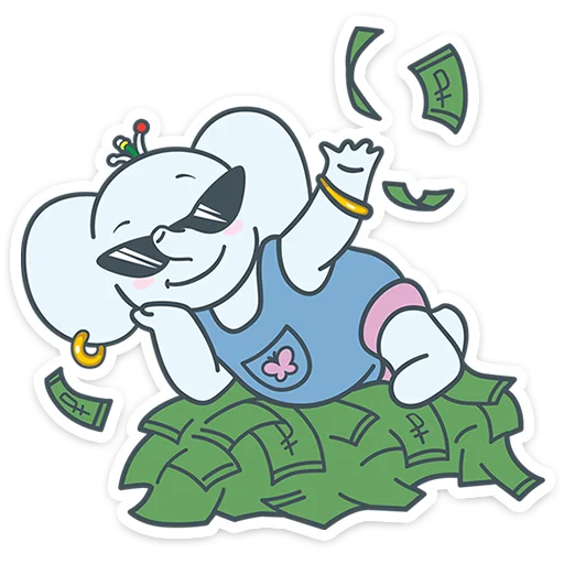 Стикер ТимаТомное настроение