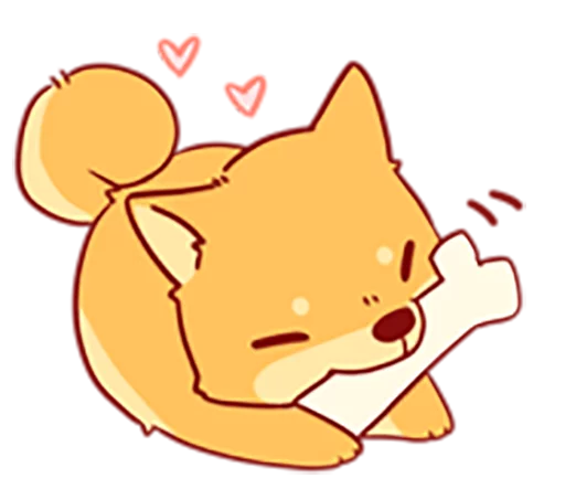 Стикер Tibi the Shiba Inu