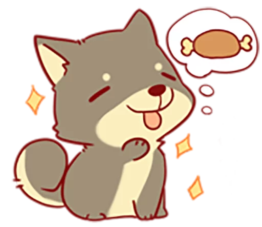 Стикер Tibi the Shiba Inu