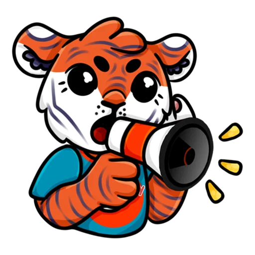 Стикер ТИГР