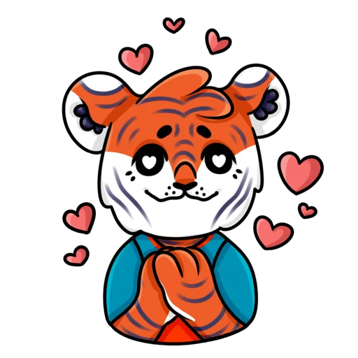 Стикер ТИГР