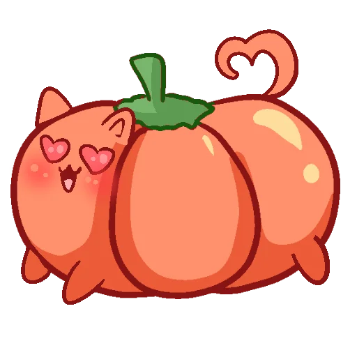 Стикер тыквокот