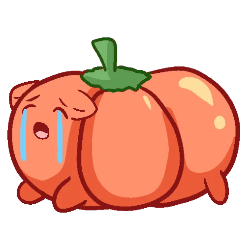 Стикер тыквокот