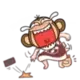 Стикер monkey