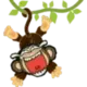 Стикер monkey