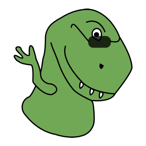 Стикер tirexdino1