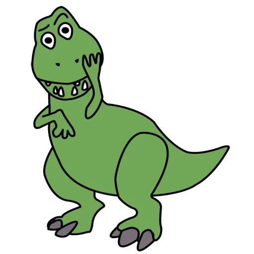 Стикер tirexdino1