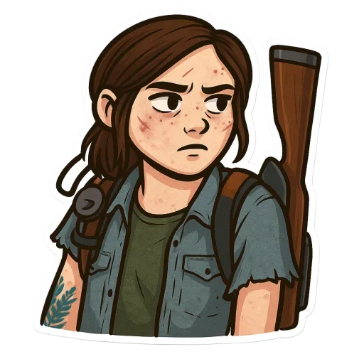 Стикер The Last Of Us