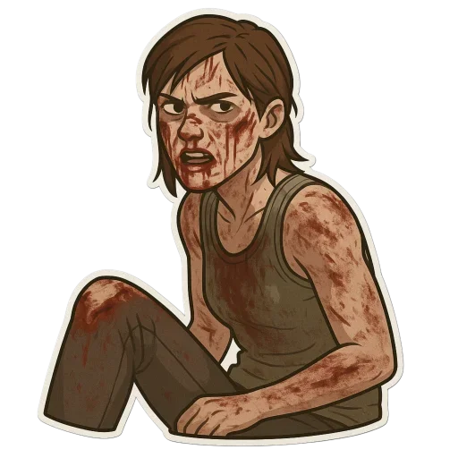 Стикер The Last Of Us