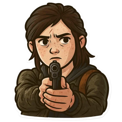 Стикер The Last Of Us