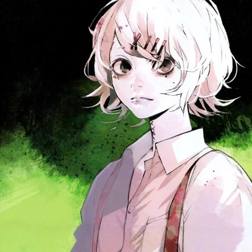 Стикер tokyo ghoul прикольчики)))