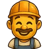 Эмодзи Строитель