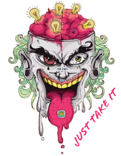 Стикер Brainwash