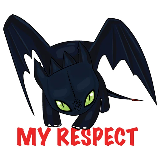 Стикер Как Приручить Дракона