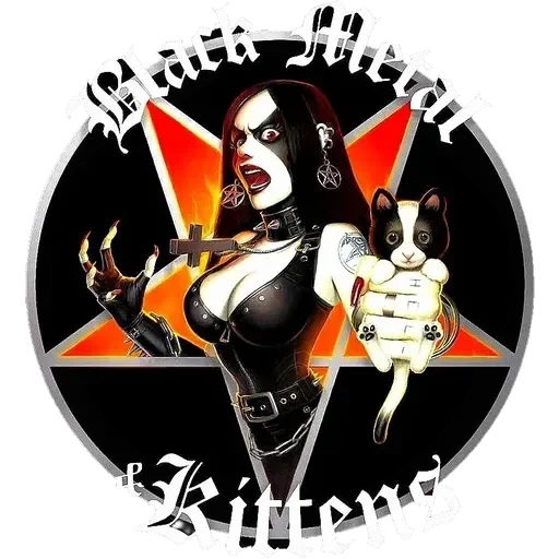 Стикер True Black Metal