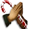 Эмодзи 👉🏻 Merry Christmas