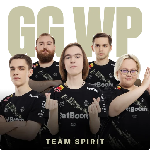 Стикер Team Spirit CS2