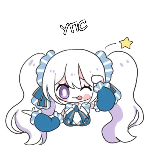 Стикер Тсукинами | Tsukinami