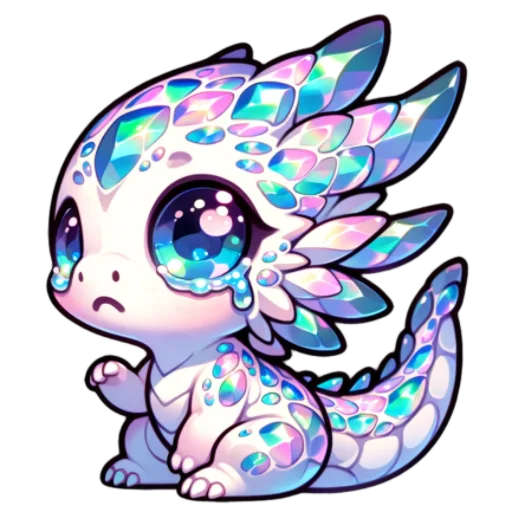 Стикер Дракоша Твинкл