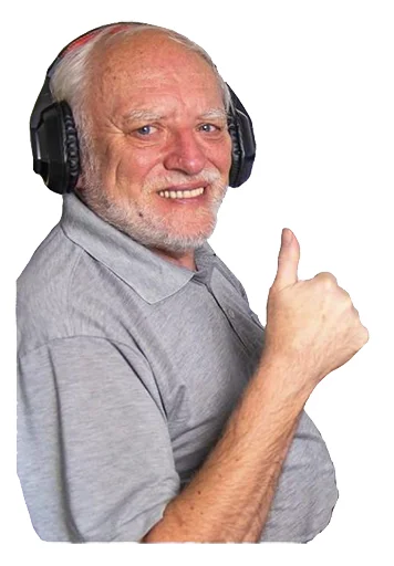 Стикер Ultimate Harold