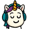 Эмодзи Единорожка