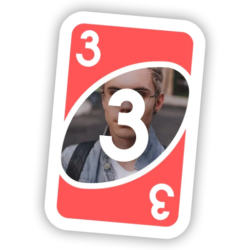 Стикер UNO Cards