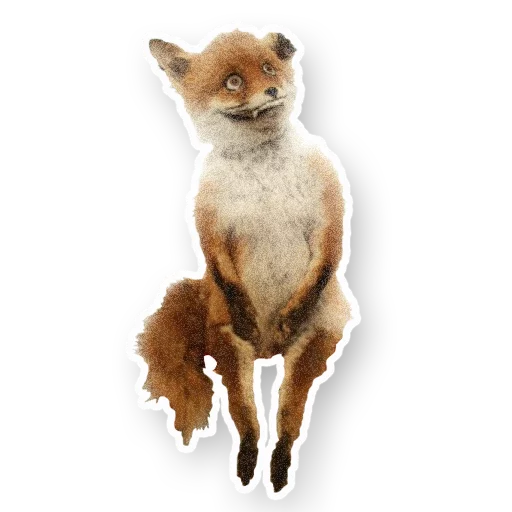 Стикер УпоротаяЛиса