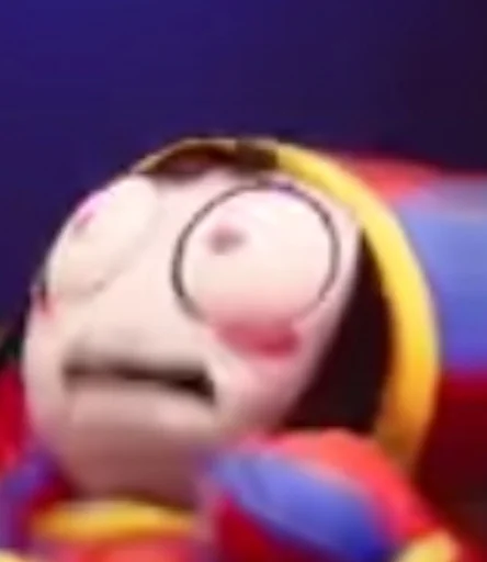 Стикер Удивительный цифровой цирк