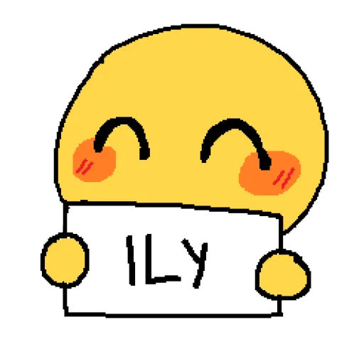 Стикер qwq ilu