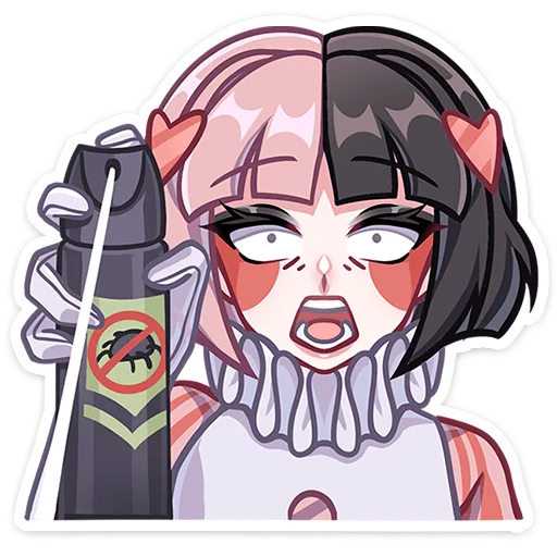 Стикер Валентинка Маф